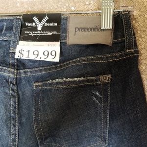 Premonition designer jeans NWT